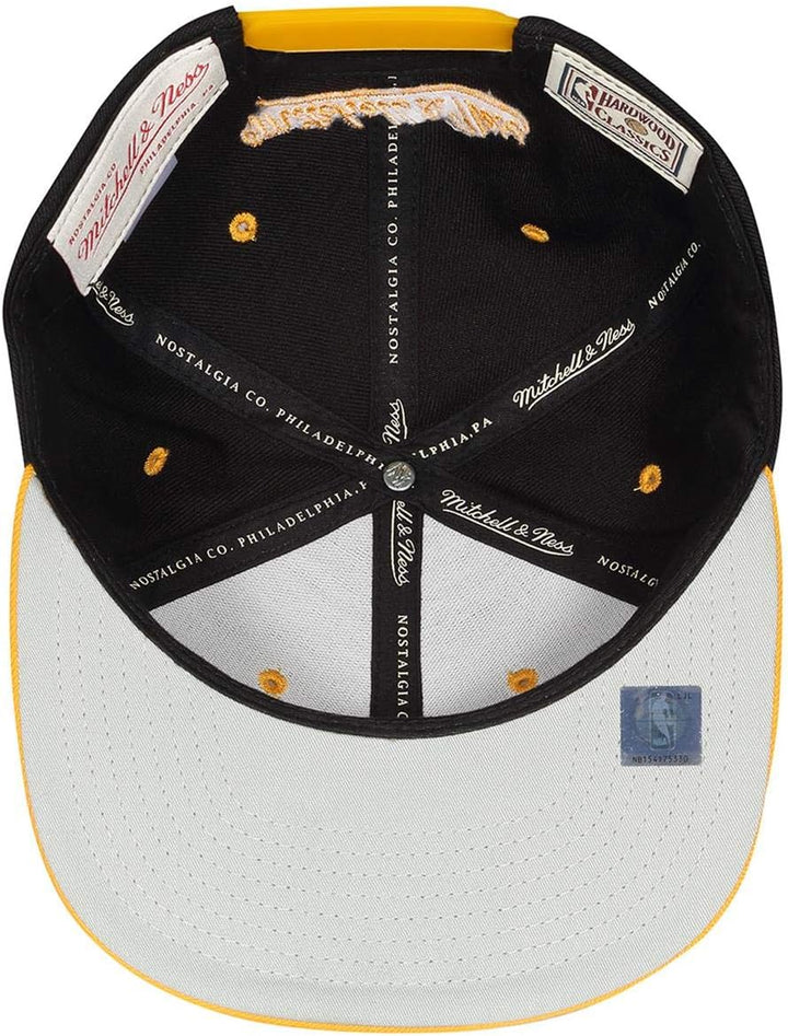 Mitchell & Ness Team Arch Los Angeles Lakers Snapback Cap schwarz/gelb, OS