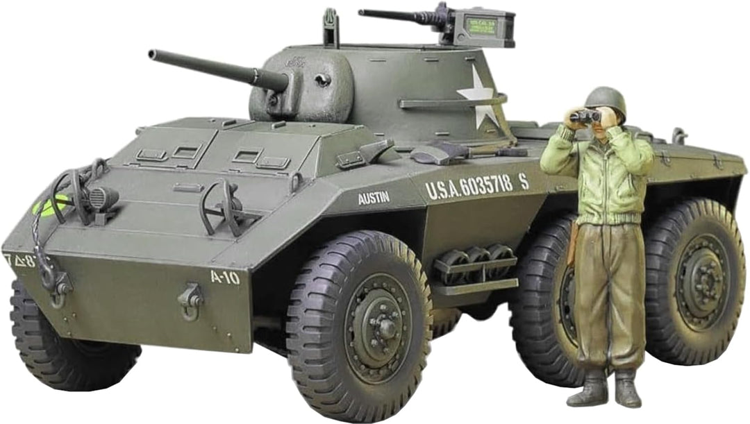 TAMIYA 35228 - 1:35 US SpähPz M8 Greyhound (1), Modellbau, Plastik Bausatz, Basteln, Hobby, Kleben,