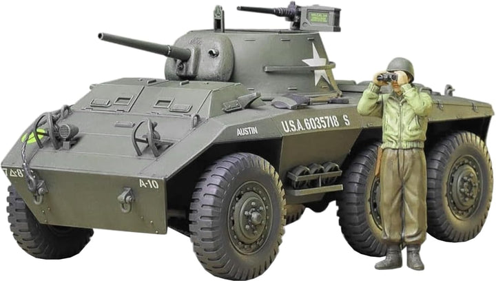 TAMIYA 35228 - 1:35 US SpähPz M8 Greyhound (1), Modellbau, Plastik Bausatz, Basteln, Hobby, Kleben,
