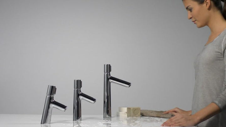 hansgrohe Wasserhahn Talis Select S (Armatur Auslauf Höhe 80mm, ohne Ablaufgarnitur) Chrom Auslaufhö