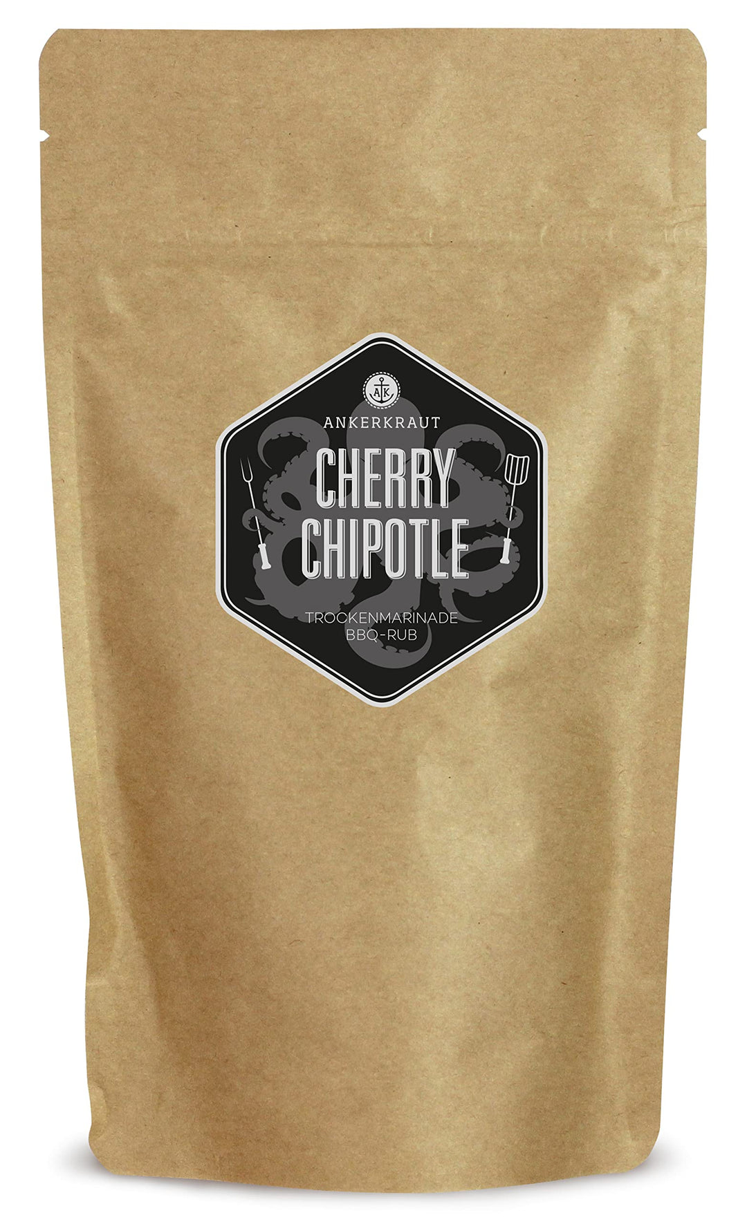 Ankerkraut Cherry Chipotle BBQ Rub, Rub Gewürzmischung für Rind, Schwein, Chicken Wings und Pulled P