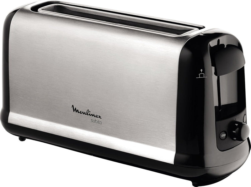 MOULINEX LS260800 Subito Toaster - Edelstahl und Schwarz