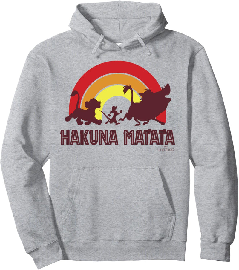 Disney The Lion King Sunset Hakuna Matata Line Up Pullover Hoodie