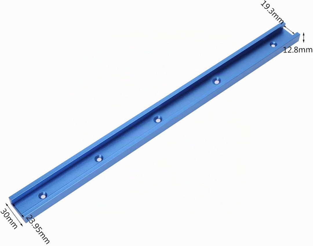 4pcs 800mm T-Gleis Schiene Aluminium T-Schlitz Gehrungsschiene Jig für Holzbearbeitung, 4pcs 800mm