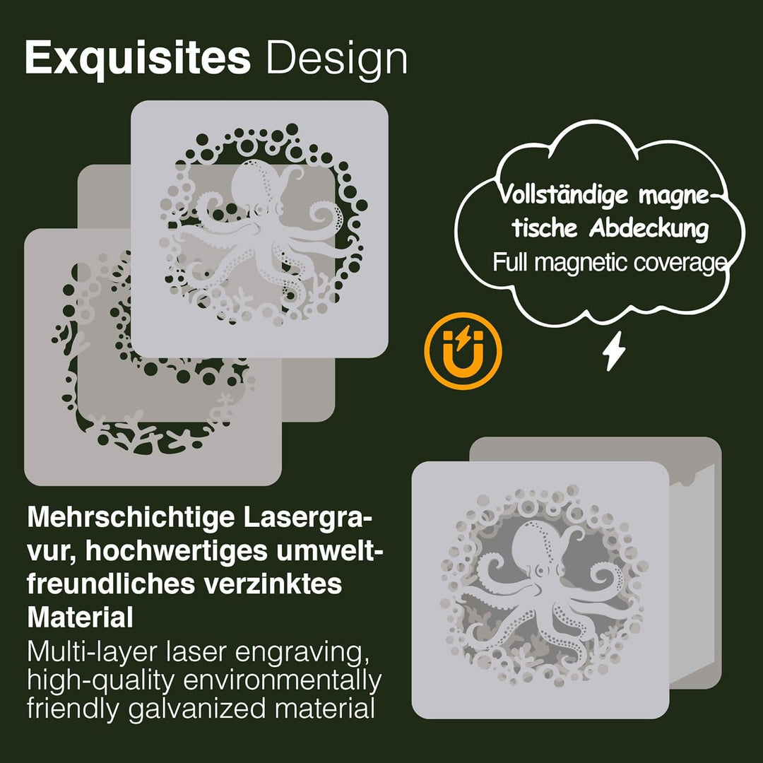 Metall Tonie Regal vollständig magnetisches Toniebox Regal Tonie aufbewahrung für bis zu 25-40 Figur