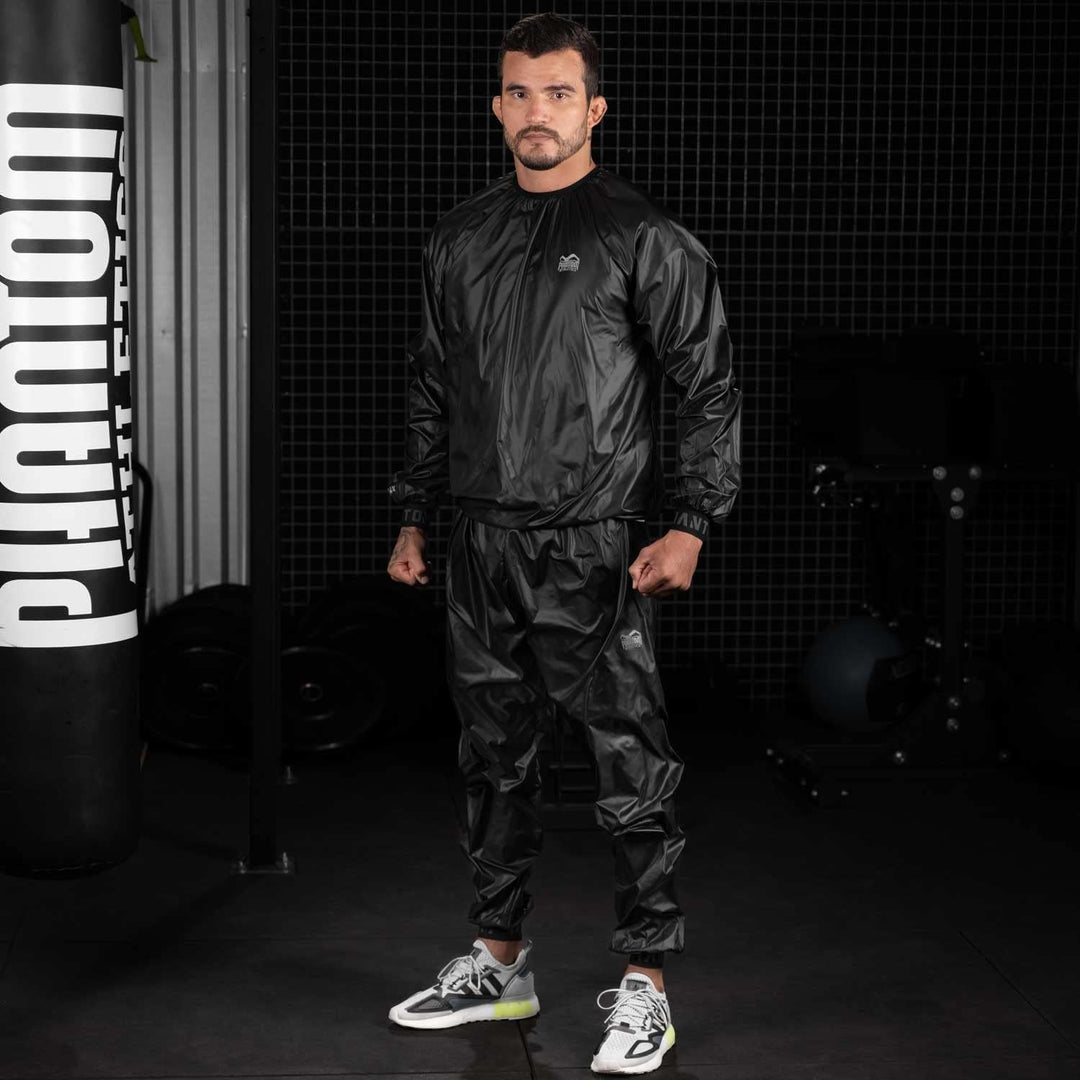 Phantom Athletics Schwitzanzug – Sauna Suit zum Abnehmen – Herren, Damen Sweatsuit, L-XL Nomax S - S