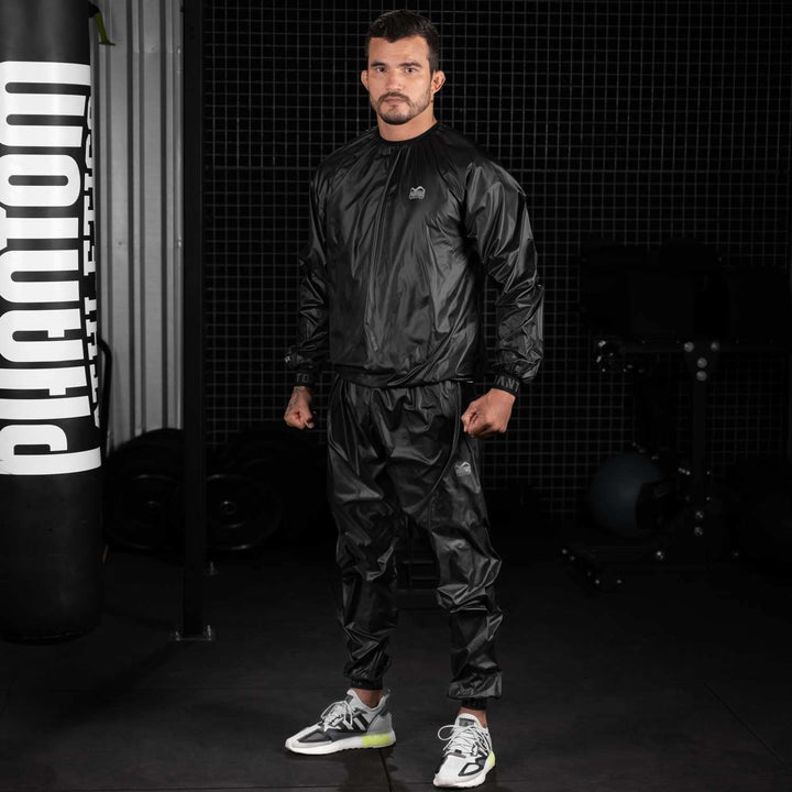 Phantom Athletics Schwitzanzug – Sauna Suit zum Abnehmen – Herren, Damen Sweatsuit, L-XL Nomax S - S