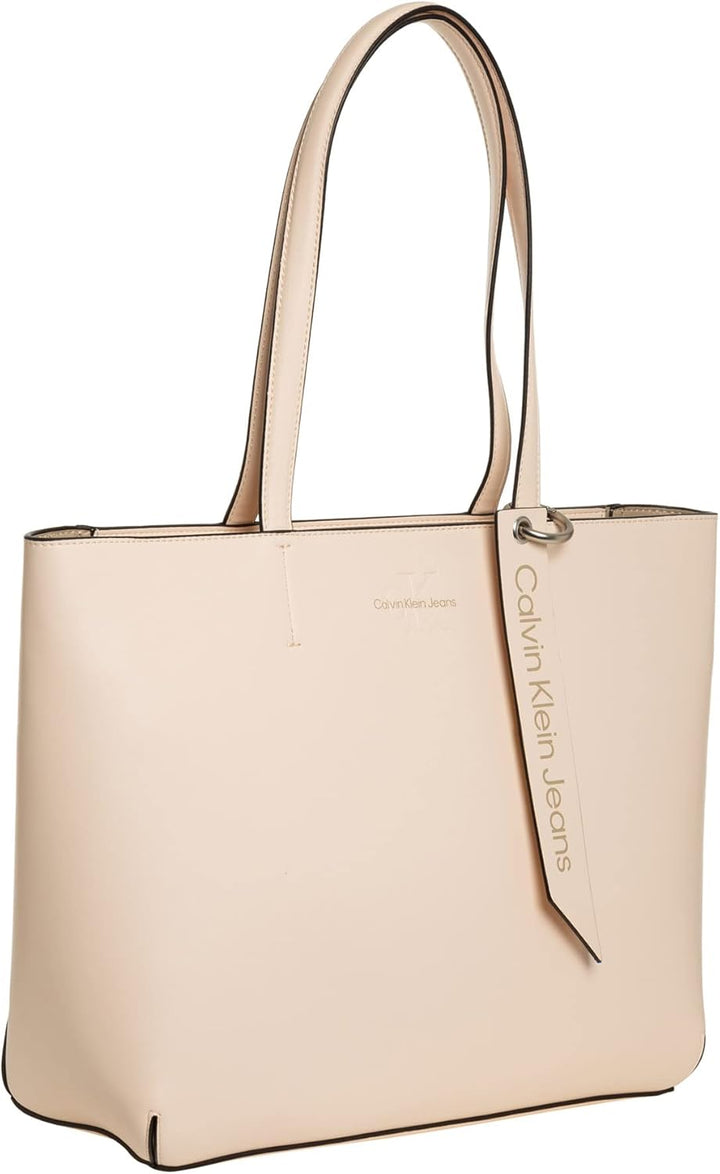 Calvin Klein Damen Sculpted SHOPPER29 Tag Tasche, rosa Rose Tek Beden, Tek Beden