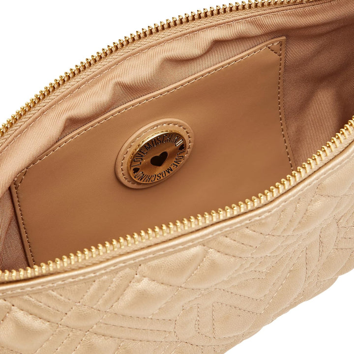 Love Moschino Damen Jc4258pp0gka0 Schultertasche Gold, Gold