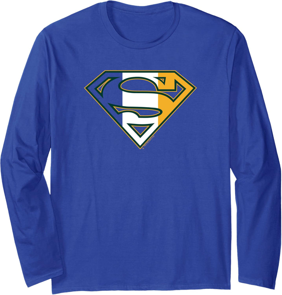 Superman Irish Shield Langarmshirt