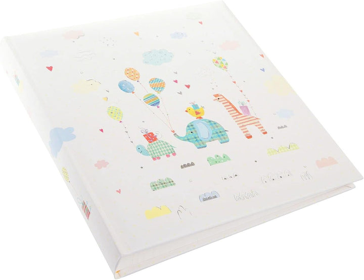 goldbuch 15 469 Babyalbum Animal Parade, Babybuch 30 x 31 x 4 cm, Fotoalbum mit 58 weissen Blankosei