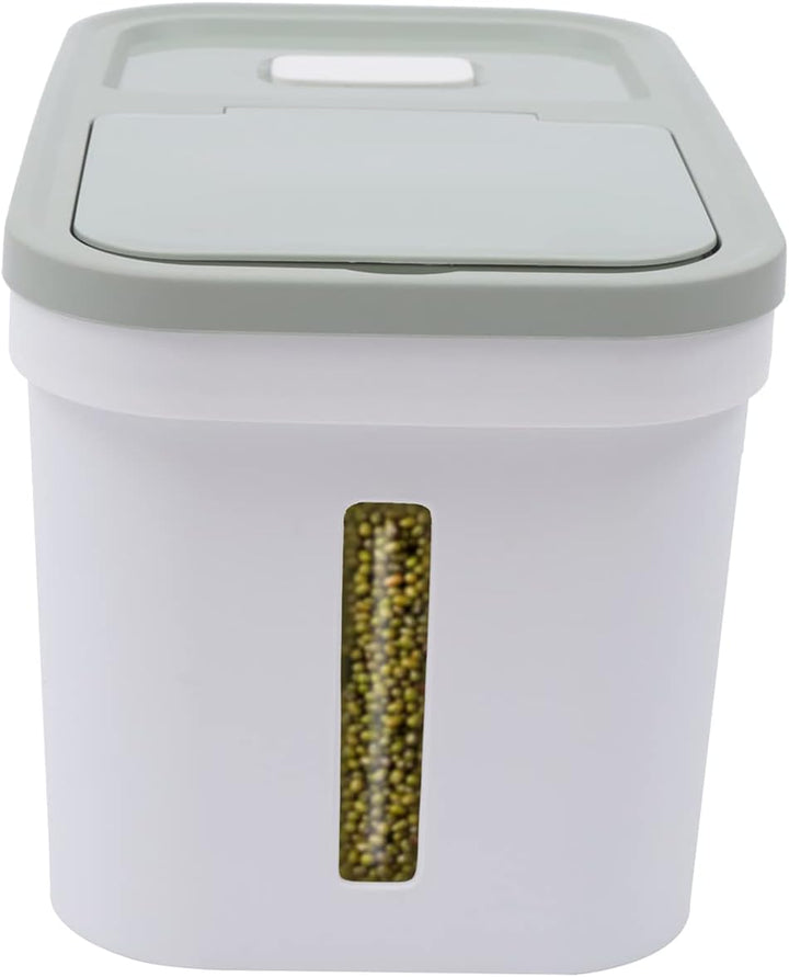KAUITOPU 10kg Reisbehälter, luftdichter Feuchtigkeitsbeständiger Mehl Vorratsbehälter, Grosser Leben