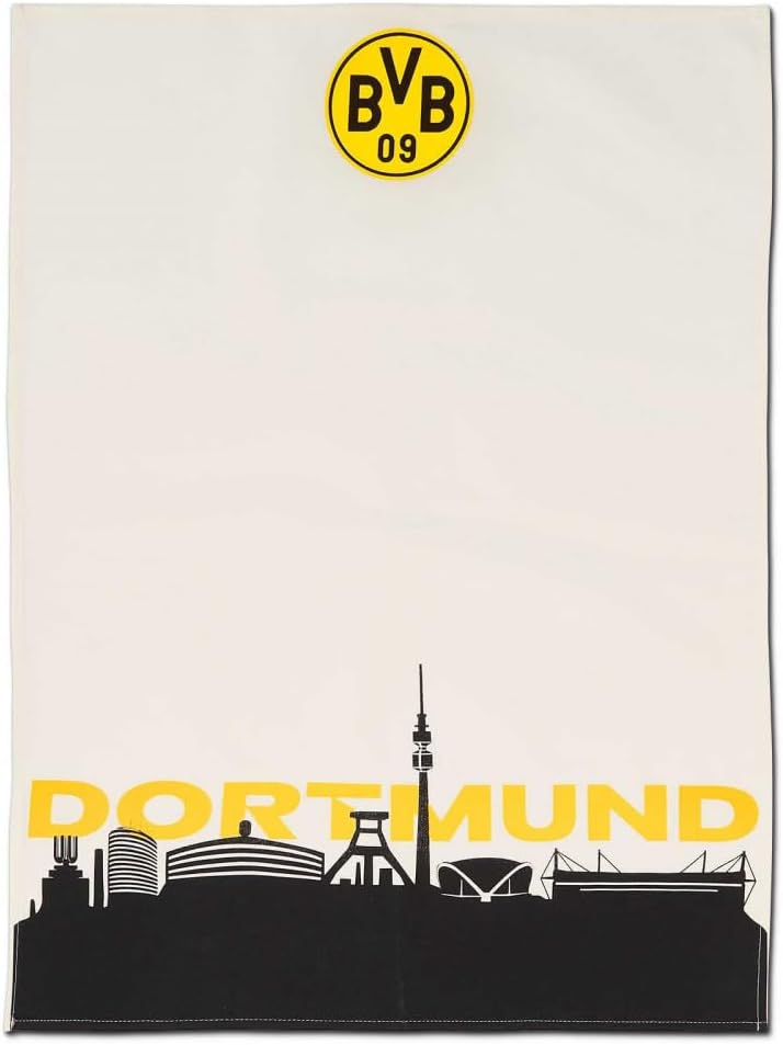 Borussia Dortmund Unisex – Erwachsene BVB Küchenset, Mehrfarbig, Einheitsgrösse