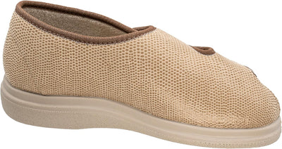 Fischer Damen Ortho Flache Hausschuhe 48 EU Beige Sand 806, 48 EU Beige Sand 806