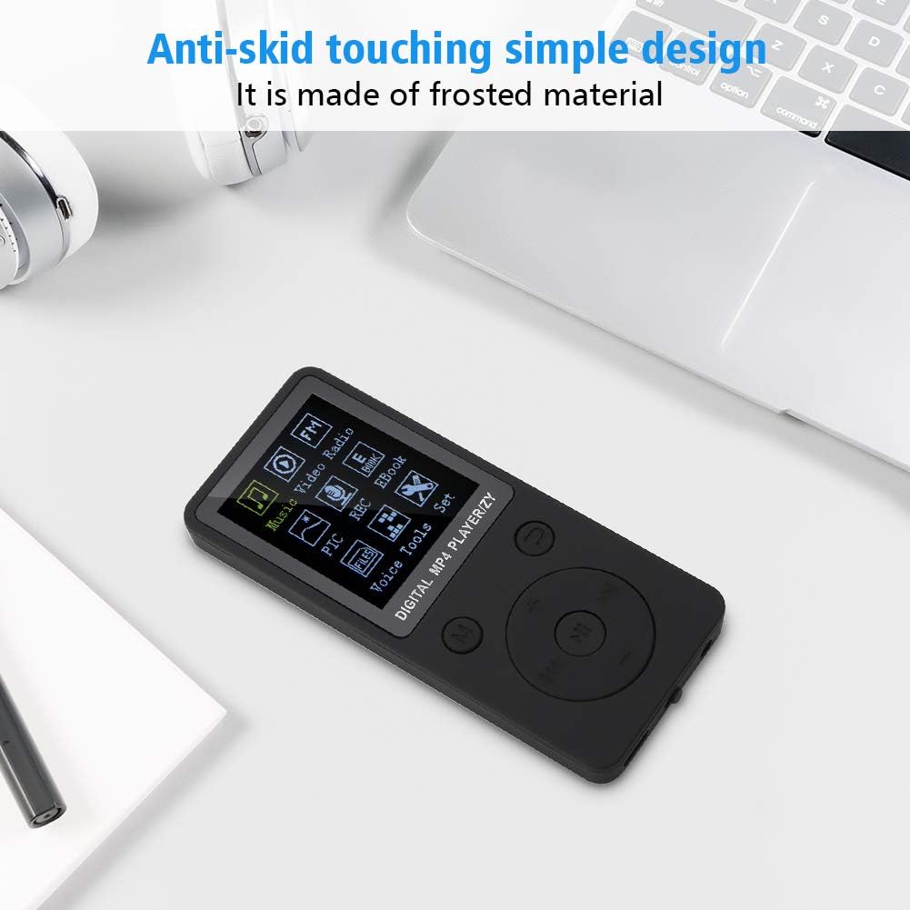 Dpofirs Music MP4-Player für Studenten, tragbare MP3-Player für Sport, multifunktionale MP4-Unterstü