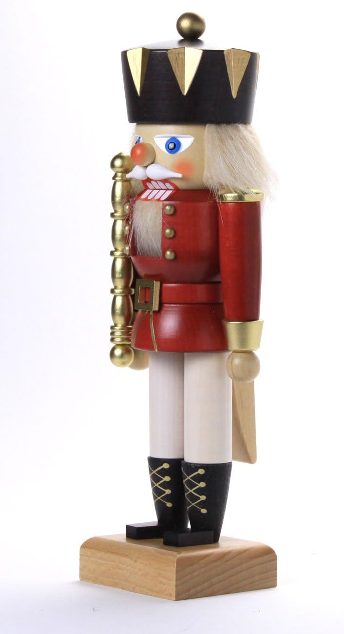 Christian Ulbricht Nussknacker Nussknacker König rot - 27,5 cm - Original Erzgebirge