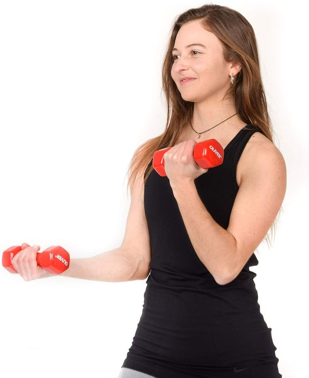 Oliver – Vinyl Kurzhanteln Set – Hantelset für Männer & Frauen – verschiedene Gewichte von 0,5 kg bi