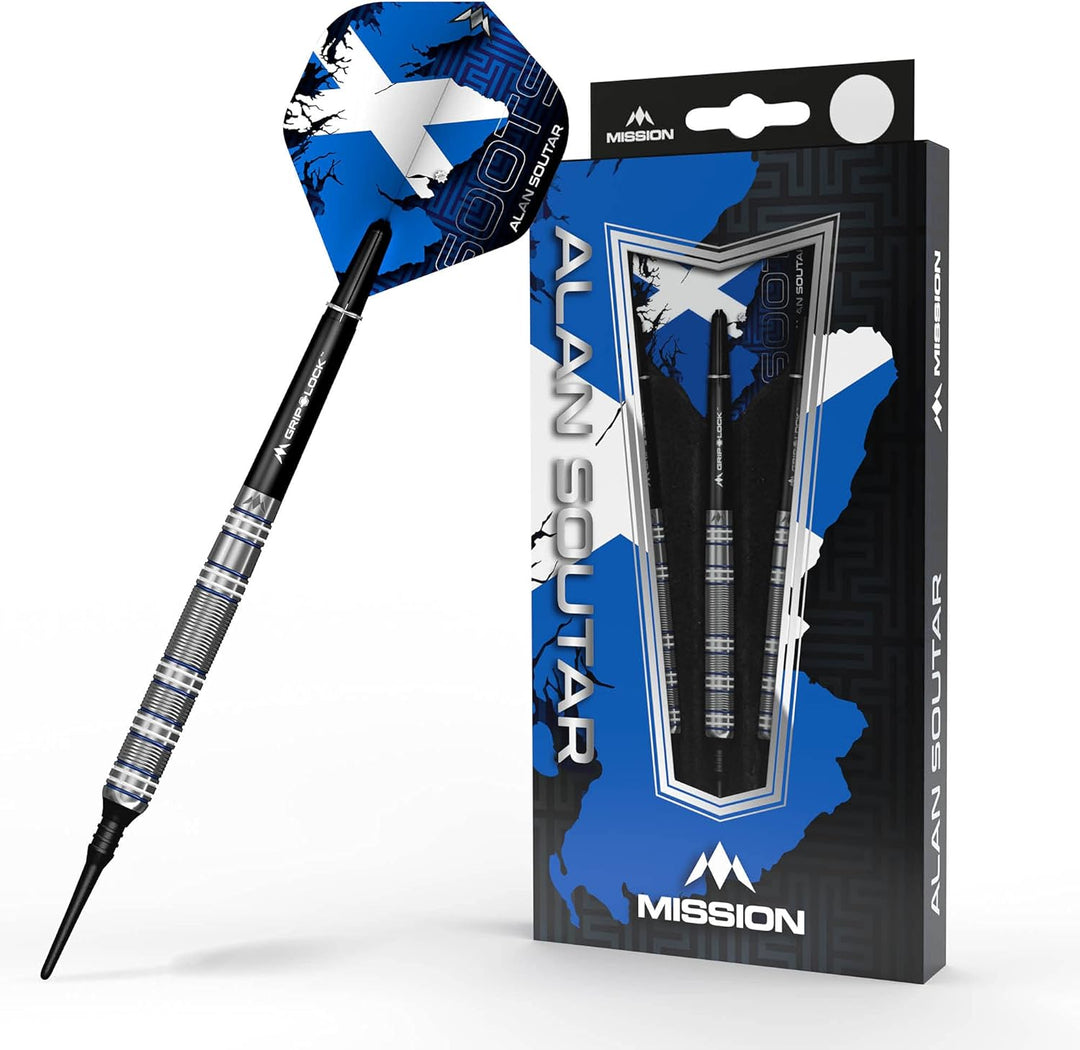 Mission Alan Soutar Blue & White 90% Softdarts 22 Gramm