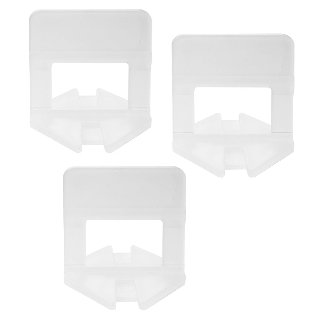 Lantelme Fliesen Nivelliersystem 1000 Stück Zuglaschen 1,5mm Fugenbreite Fliesen Höhe 3-15mm Fliesen