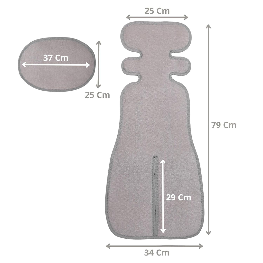 baby idea Universal-Autositzbezug AIR MESH 3D 9/36 Kg mit atmungsaktivem, erfrischendem und antibakt