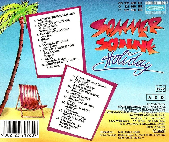 Sommer - Sonne - Holiday
