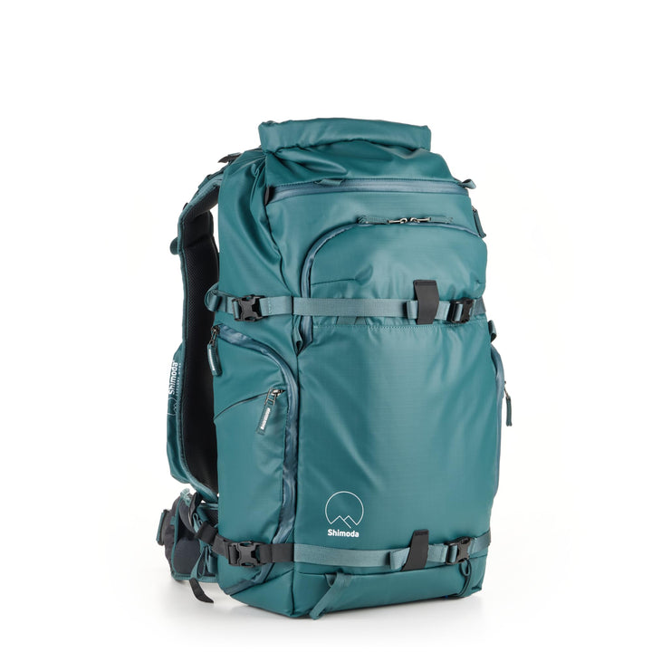 Shimoda Action X v2 Rucksack Family Blaugrün/ein Hauch Von Paradies (Trace Of Paradise) Starter Kit