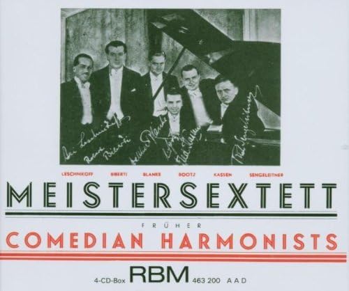 Edition Comedian Harmonists II: Gesamtaufnahme sämtlicher Schellacks 1935-1939, Audio-CD