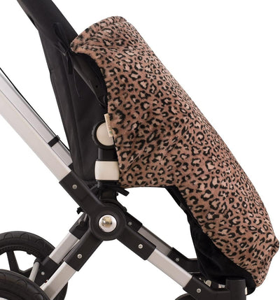 JYOKO KIDS Universal Baby Fusssack Kinderwagen, Extra Weicher Fleece für den Winter (ANIMAL PRINT, F