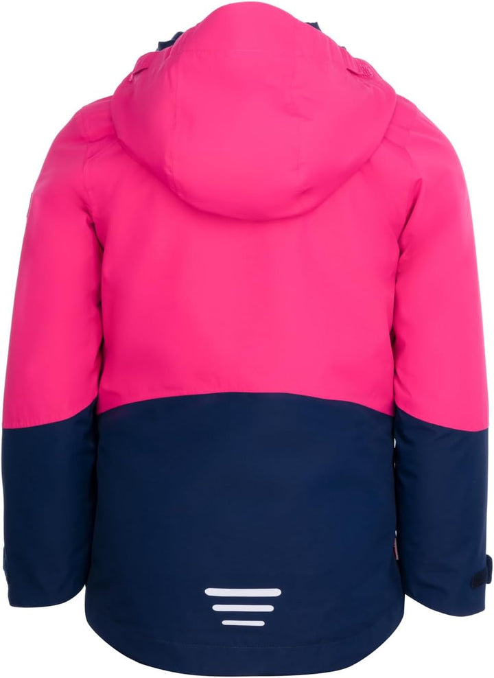 Trollkids Girls Skaland Jacket Navy/Pink 176, Navy/Pink 176