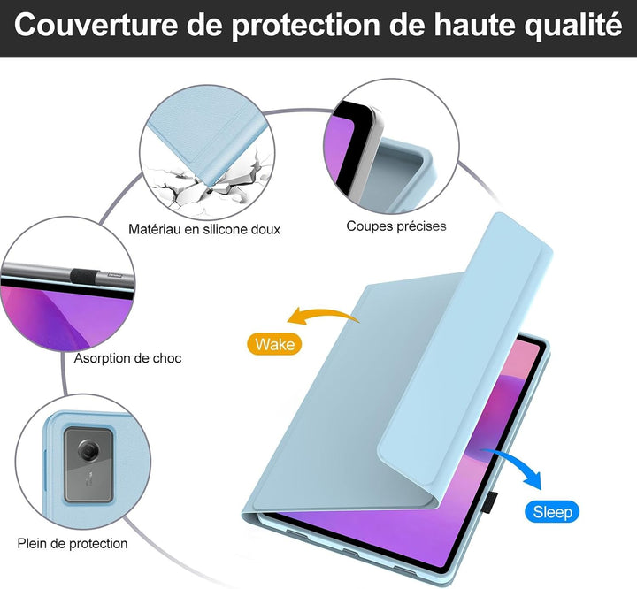 FOGARI Für Lenovo Idea Tab 2025 11/Tab M11 2024 11 Zoll Tastaturabdeckung | Abnehmbare Bluetooth-Tas