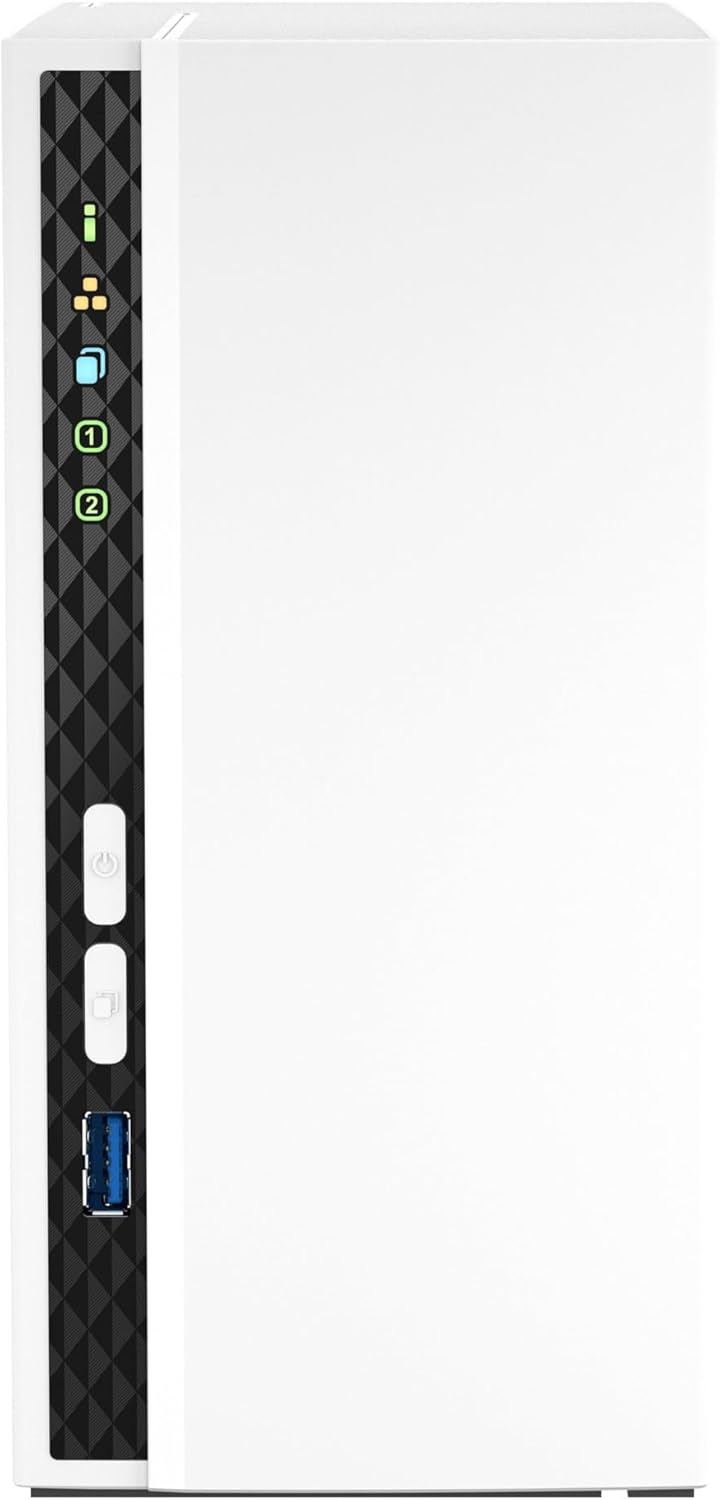 Qnap TS-233 2-Bay Desktop NAS Enclosure - 8TB RAM - Seagate Ironwolf Drive Seagate Ironwolf Drive 8T