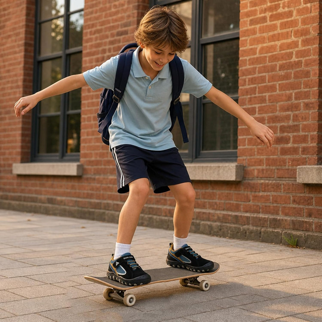Mishansha Atmungsaktiv Laufschuhe für Jungen Mädchen Leicht Kinder Turnschuhe Low-Top Sneakers Beilä