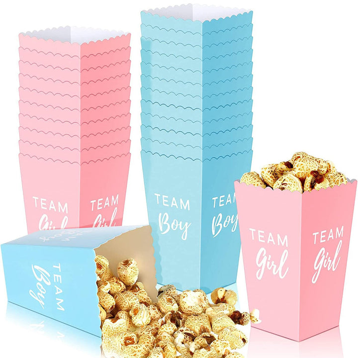 50 Stücke Popcorn-Boxen, Klein Tüten Candy Bar Box, Popcorn Container, Popcorntüten, Candy Container