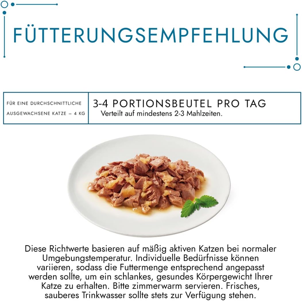 PURINA Gourmet Perle Genuss in Gelee Katzenfutter nass mit Lachs &amp; feiner Grillachsnote 26er Pack (2