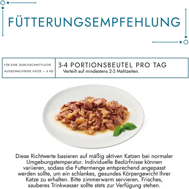 PURINA Gourmet Perle Genuss in Gelee Katzenfutter nass mit Lachs &amp; feiner Grillachsnote 26er Pack (2