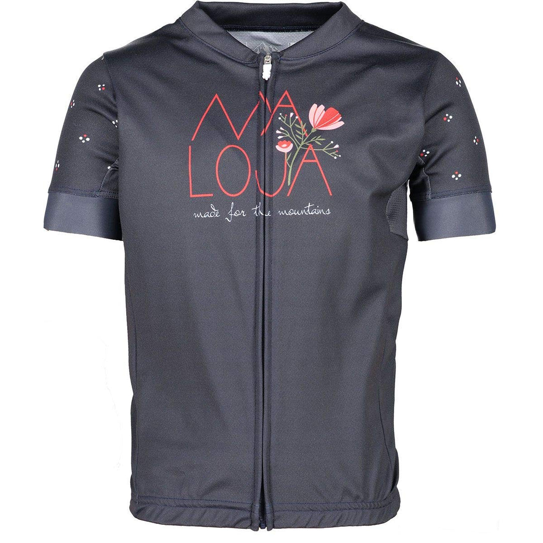Maloja Unisex Kinder Carlottag. Trikot M Grün, M Grün