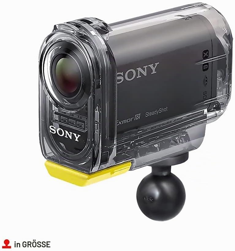 RAM Mount COMPSITE 1 Ball W/ 1/4-20 Stud for Cameras