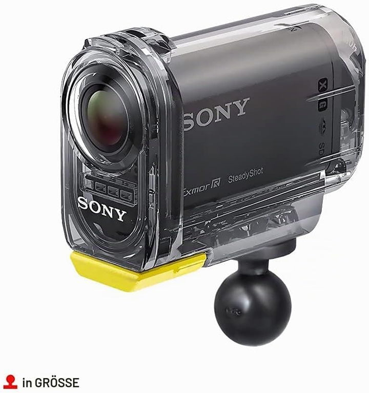 RAM Mount COMPSITE 1 Ball W/ 1/4-20 Stud for Cameras