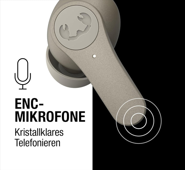 Fresh 'n Rebel Twins Rise, kabellose In-Ear-Bluetooth-Kopfhörer mit Geräuschunterdrückung, Ambient M