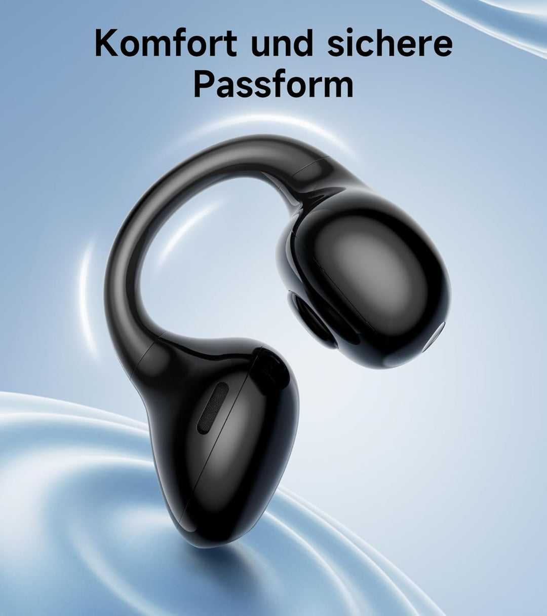 Edifier LolliClip Open-Ear Bluetooth Kopfhörer, Hi-Res LDAC, adAptives ANC, Gesundheitsüberwachung,