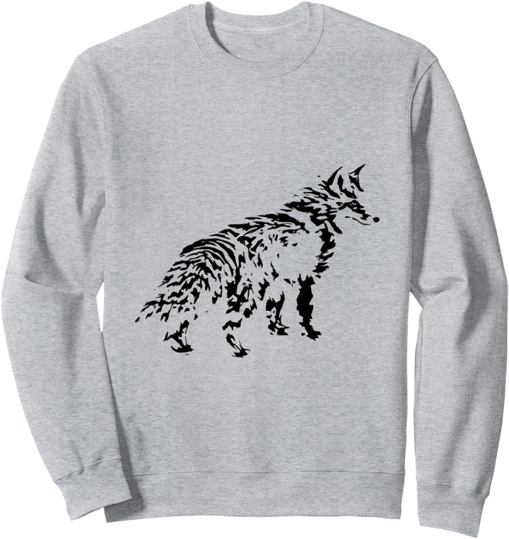 Fuchs Motiv schlaue Füchse Tiere Wald schlauer Fuchs Design Sweatshirt
