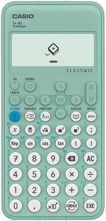 Casio Schulrechner FX-92 College Classwiz Engineering/Wissenschaftler Grün