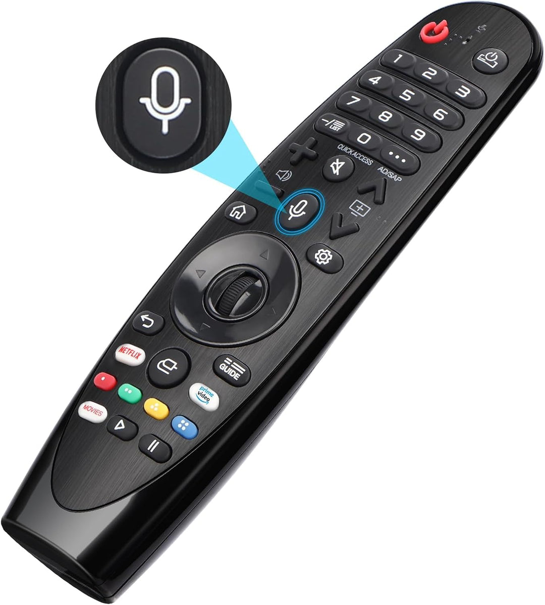 Gvirtue Magic Fernbedienung für LG TV Fernbedienung für LG MR20GA AKB75855501 MR19BA MR18BA Magic Re