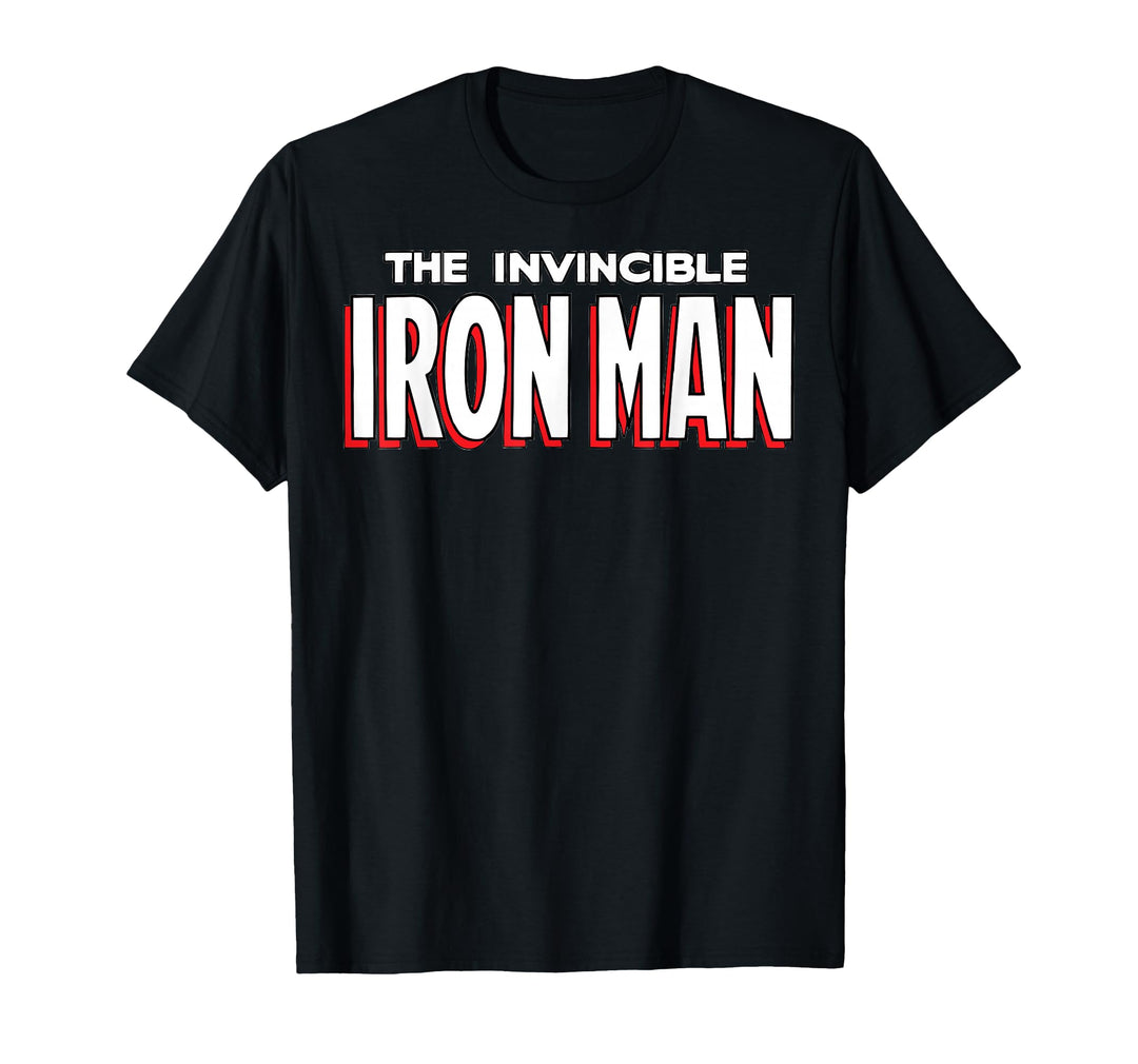 Womens Marvel The Invincible Iron Man Ultimate Retro Logo T-Shirt XL Lemon