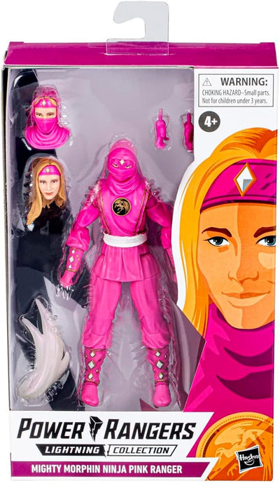 Mighty Morphin Power Rangers Lightning Collection Actionfigur Ninja Pink Ranger 15cm