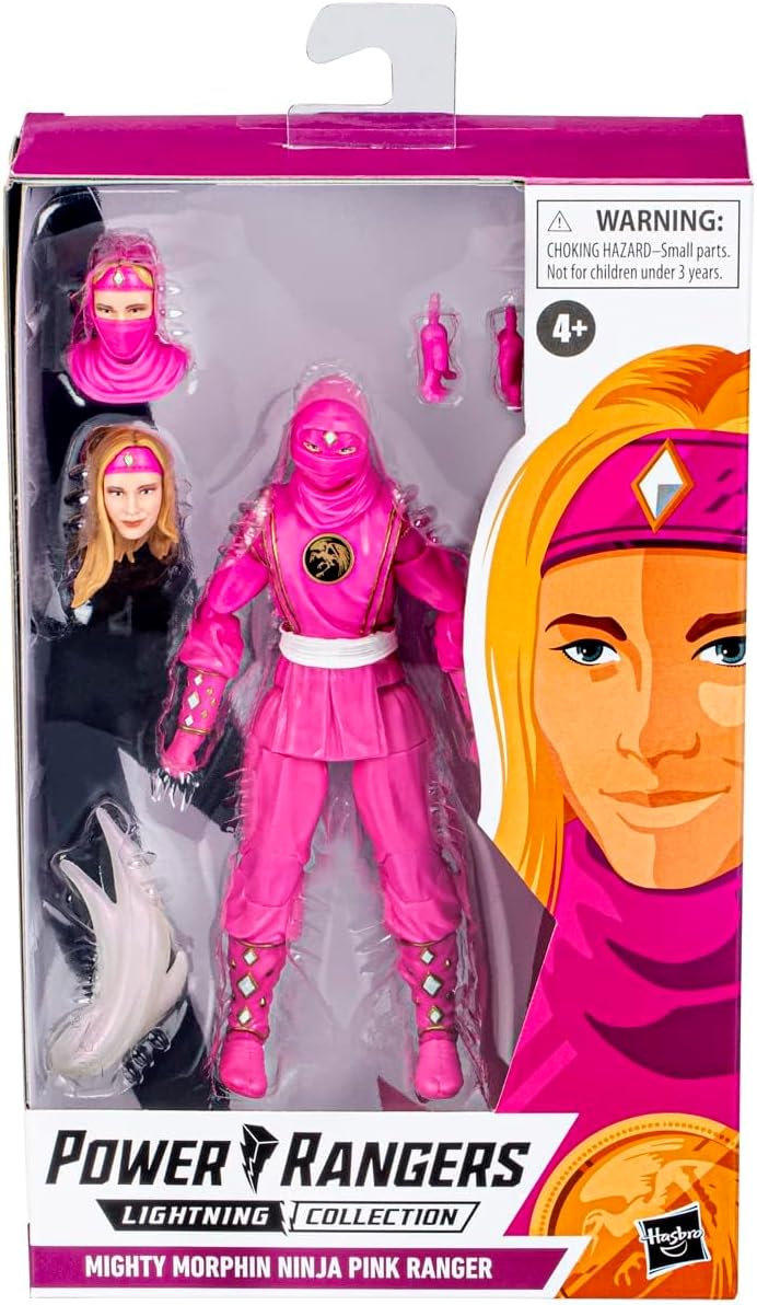 Mighty Morphin Power Rangers Lightning Collection Actionfigur Ninja Pink Ranger 15cm