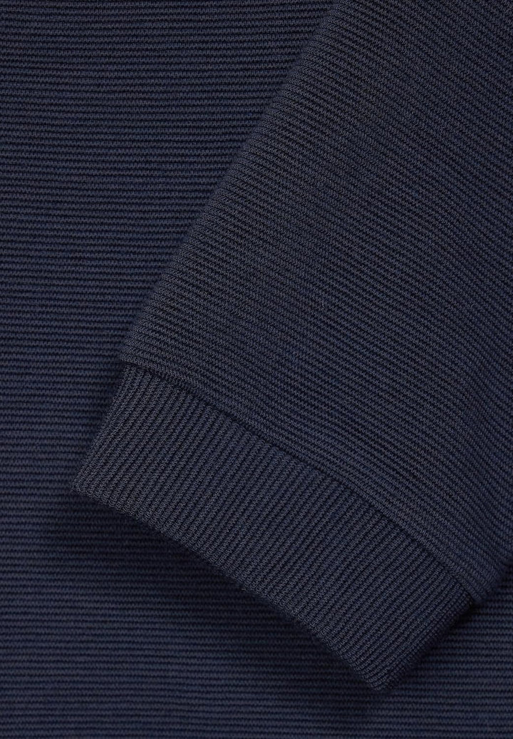 Street One Damen Langarmshirt, Deep Blue