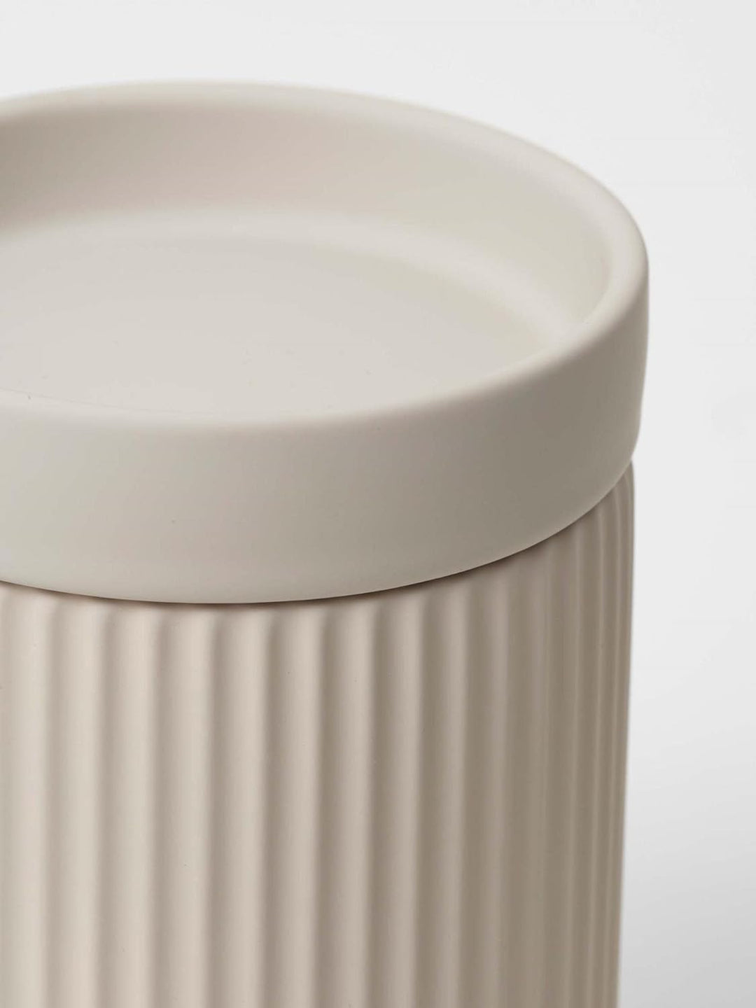 Marc O'Polo Aufbewahrungsdose S The Wave Oatmeal 8x8x10,6 cm, Oatmeal 8x8x10,6 cm