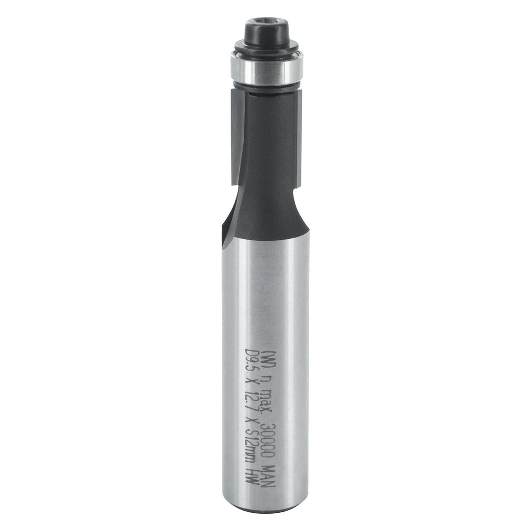ENT 13600 Bündigfräser HW, Schaft (S) 12 mm, Durchmesser (D) 9,5 mm, NL 12,7 mm, GL 67 mm, SL 40 mm,