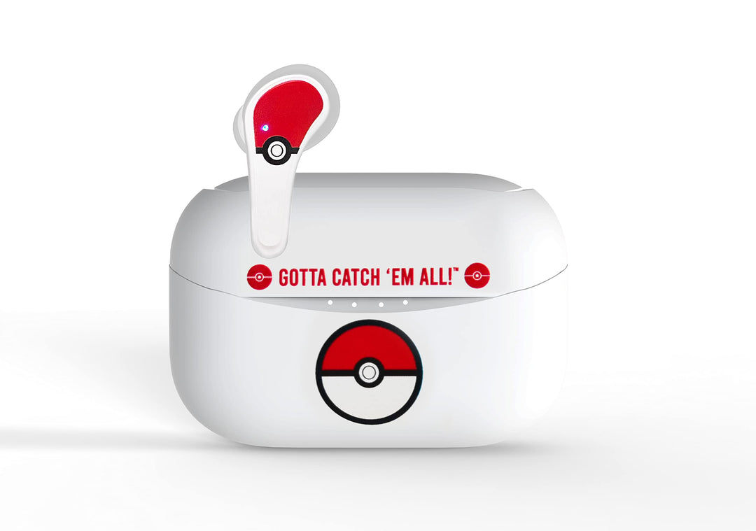 OTL Technologies Bluetooth-Kopfhörer V5.0 Pokemon Pokeball mit Ladebox